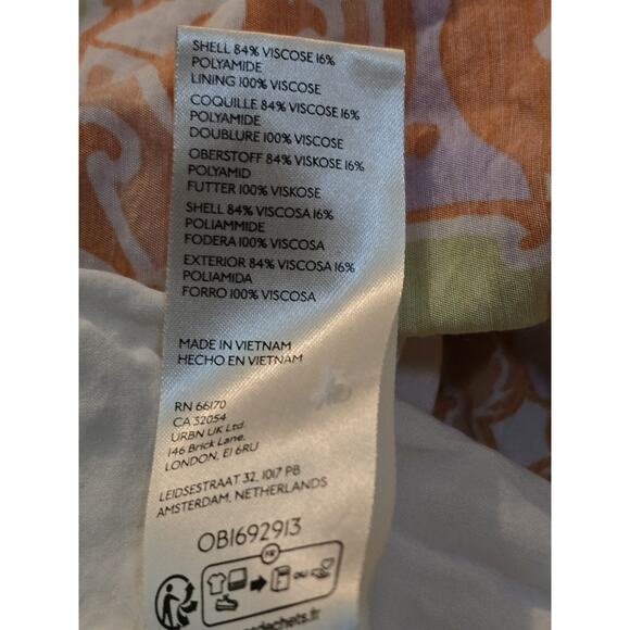 Anthropplogie Maeve Maxi Tunic Dress Size XS Vibrant Comfy Oversized Midi Pocket - Picture 10 of 13